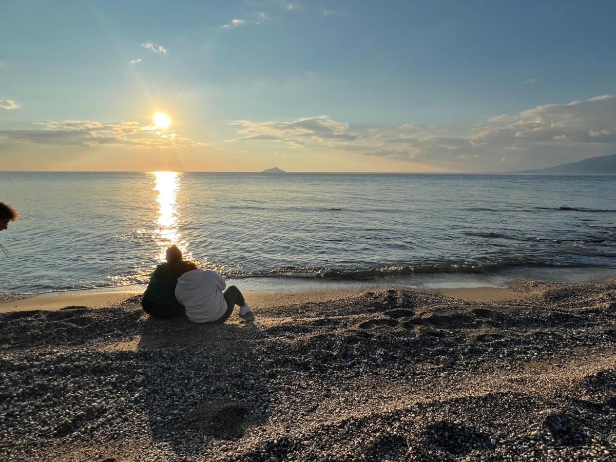 Villa Pnoe Seaside Kalamáki Kültér fotó